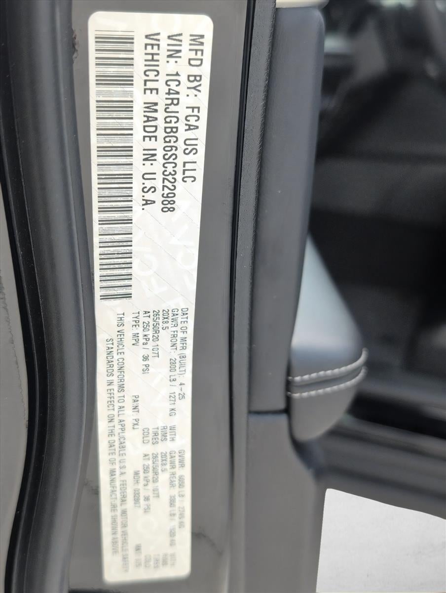 2025 Jeep Grand Cherokee Limited 4x2