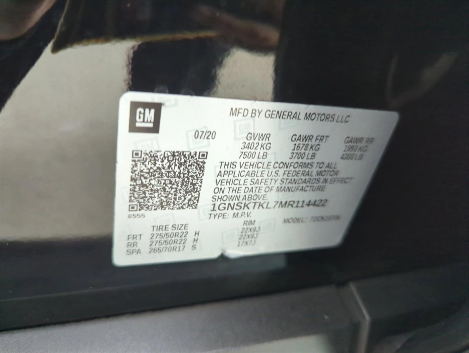 2021 Chevrolet Tahoe 4WD High Country