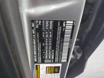 2015 Mercedes-Benz M-Class ML 350 SUV