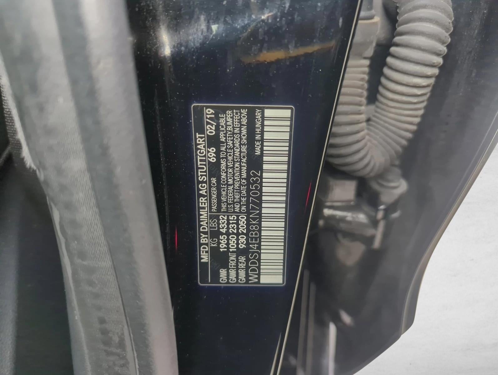 2019 Mercedes-Benz CLA CLA 250 Coupe