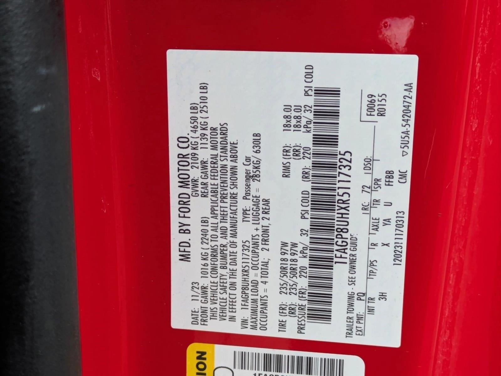 2024 Ford Mustang EcoBoost Premium Convertible