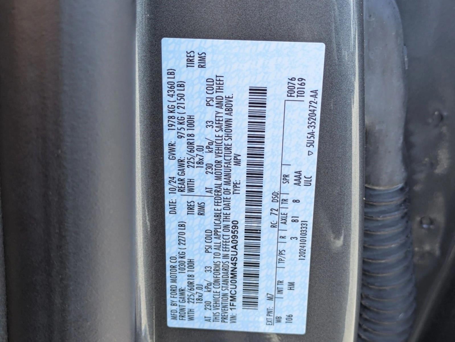 2025 Ford Escape ST-Line FWD