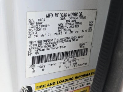 2017 Ford Expedition EL Limited 4x2