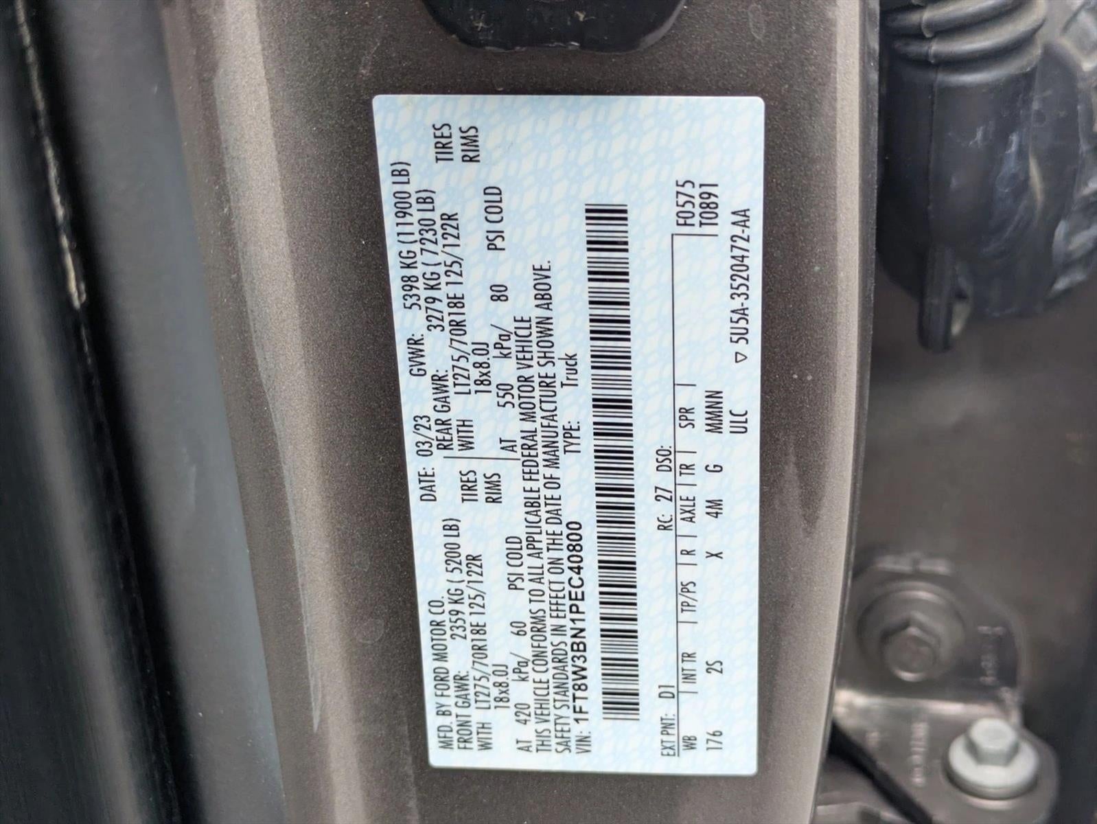 2023 Ford Super Duty F-350 SRW XLT 4WD Crew Cab 6.75' Box