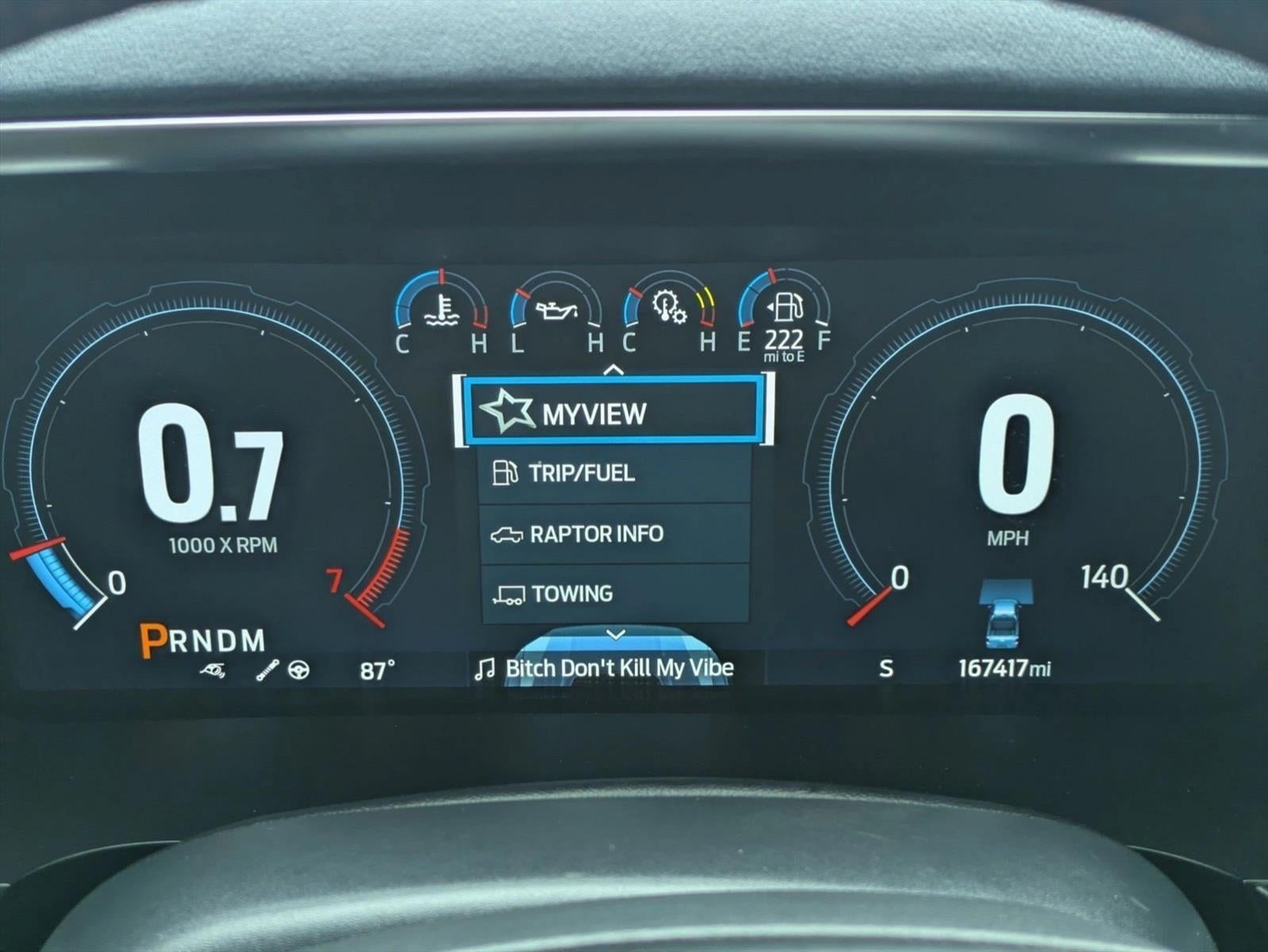 2022 Ford F-150 Raptor 4WD SuperCrew 5.5' Box