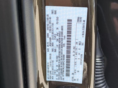 2025 Ford F-150 Raptor 4WD SuperCrew 5.5' Box