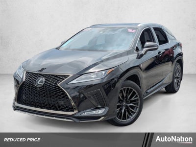 2022 Lexus RX 350 F SPORT Handling AWD