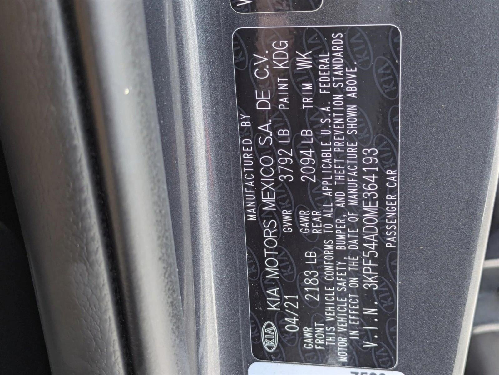 2021 Kia Forte EX IVT