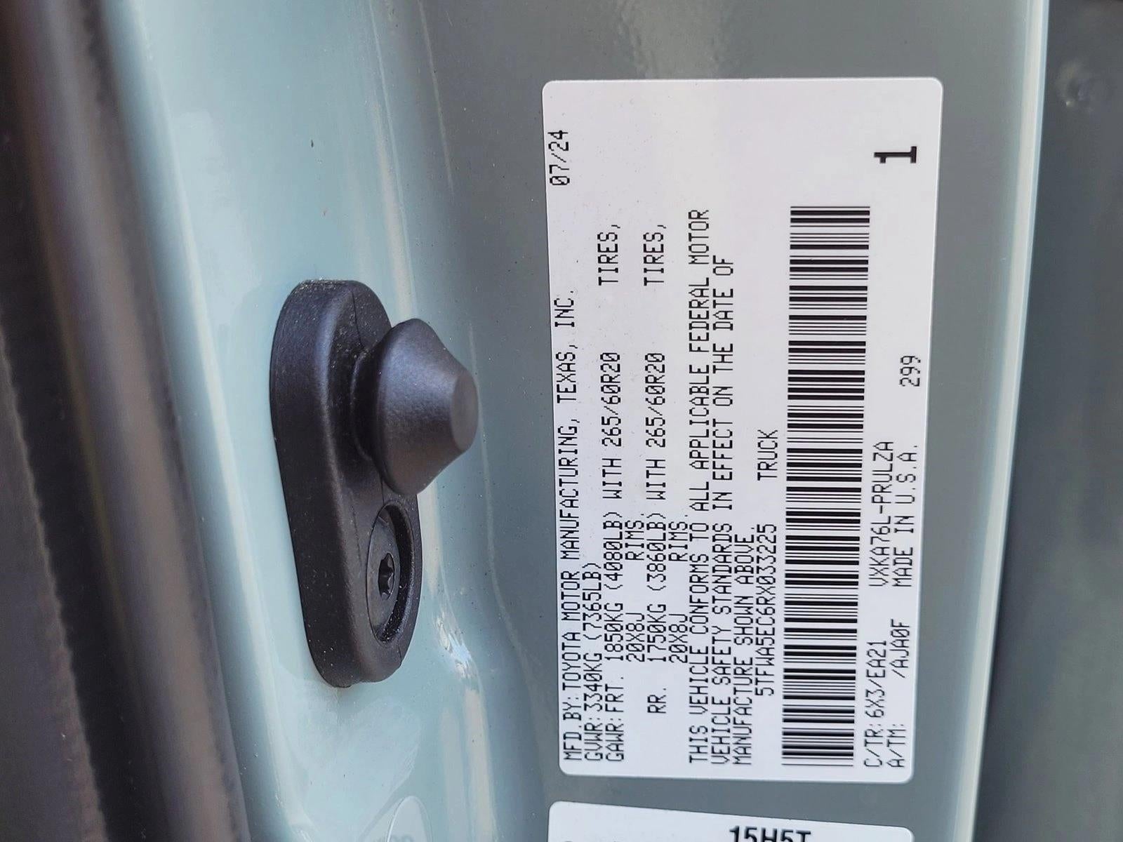 2024 Toyota Tundra 4WD 4WD Limited CrewMax 6.5' Bed (Natl)