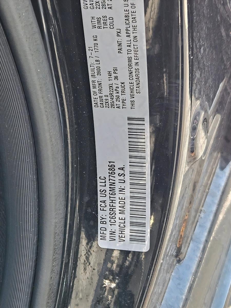 2021 RAM 1500 Limited 4x4 Crew Cab 5'7" Box