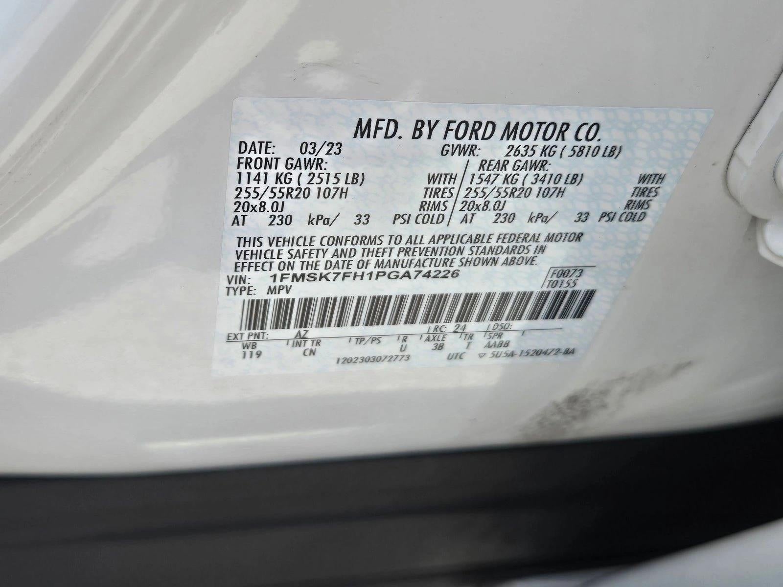2023 Ford Explorer Limited RWD