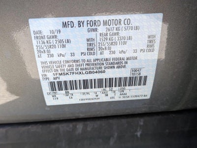 2020 Ford Explorer Limited RWD