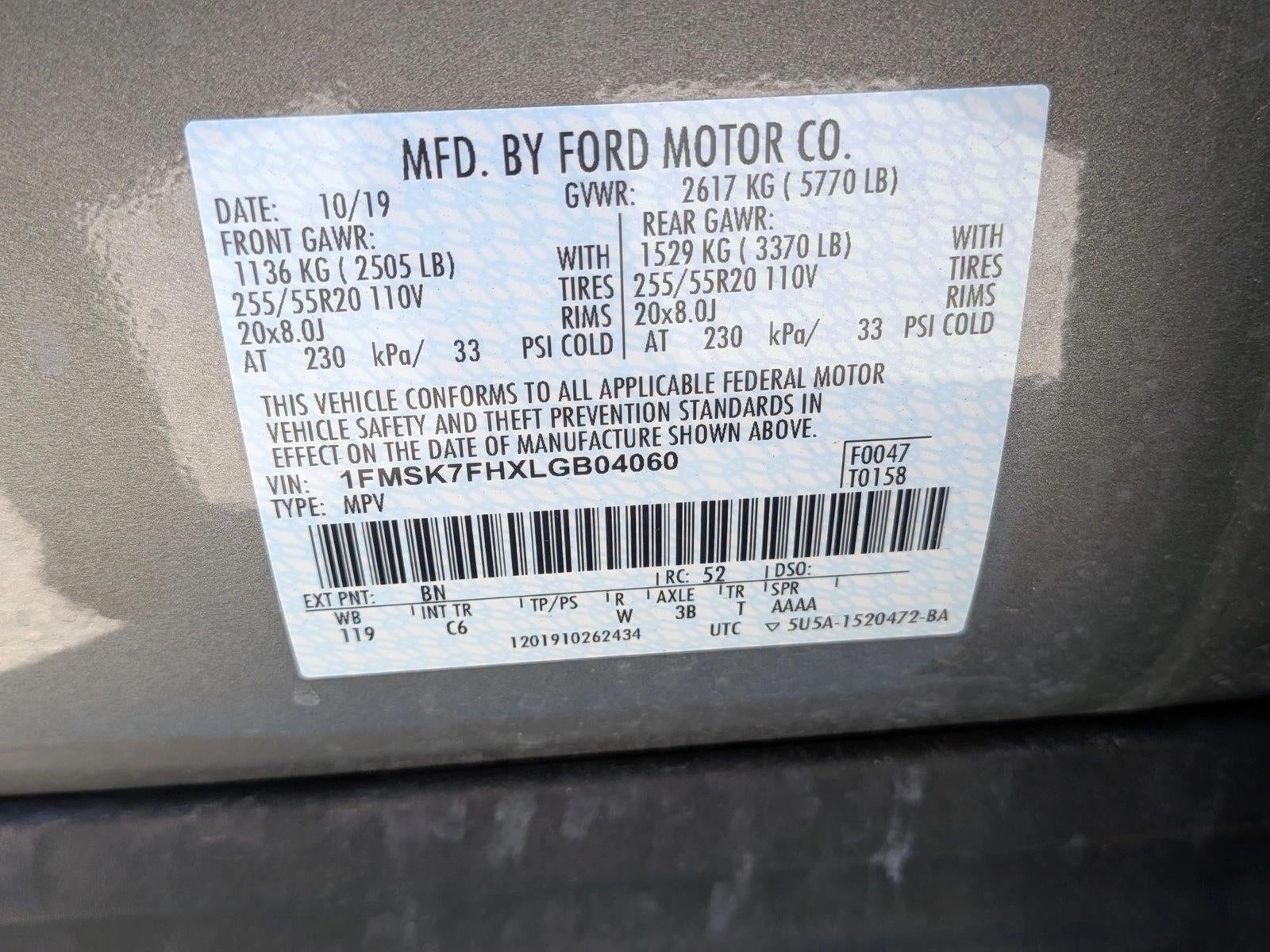 2020 Ford Explorer Limited RWD