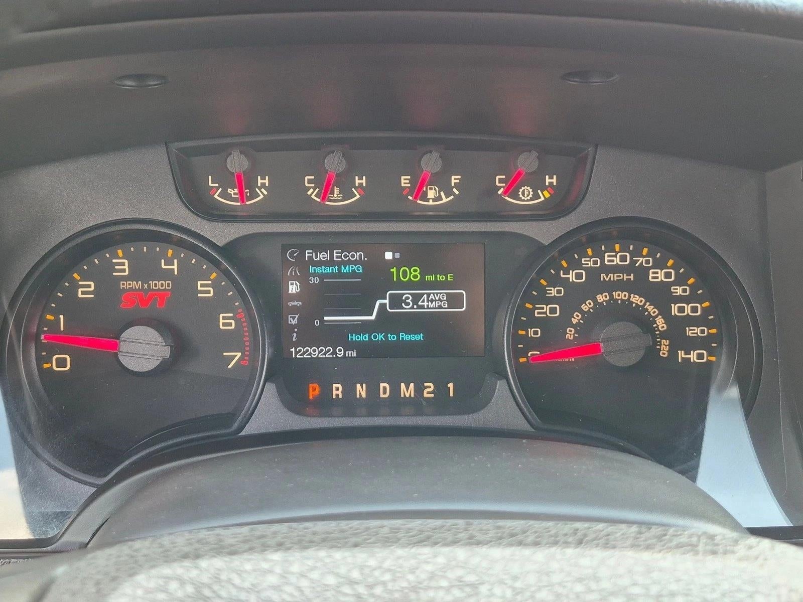 2014 Ford F-150 4WD SuperCrew 5-1/2 Ft Box SVT Raptor