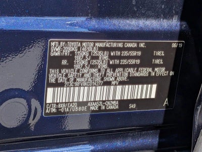 2019 Toyota RAV4 XLE Premium FWD (Natl)