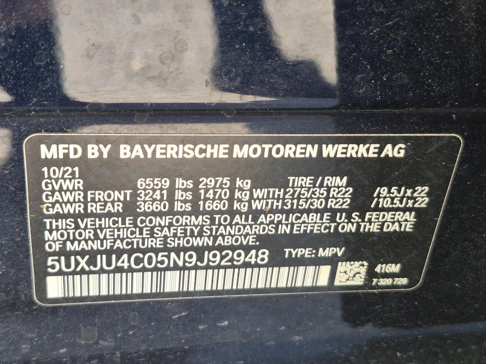 2022 BMW X5 M50i Sports Activity Vehicle