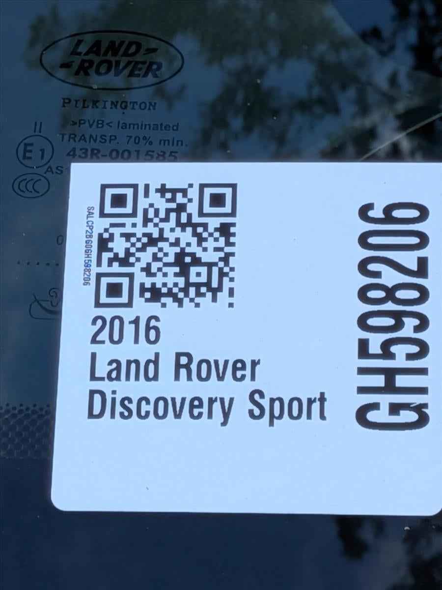 2016 Land Rover Discovery Sport AWD 4dr SE