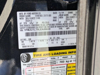 2020 Ford Expedition Platinum 4x2