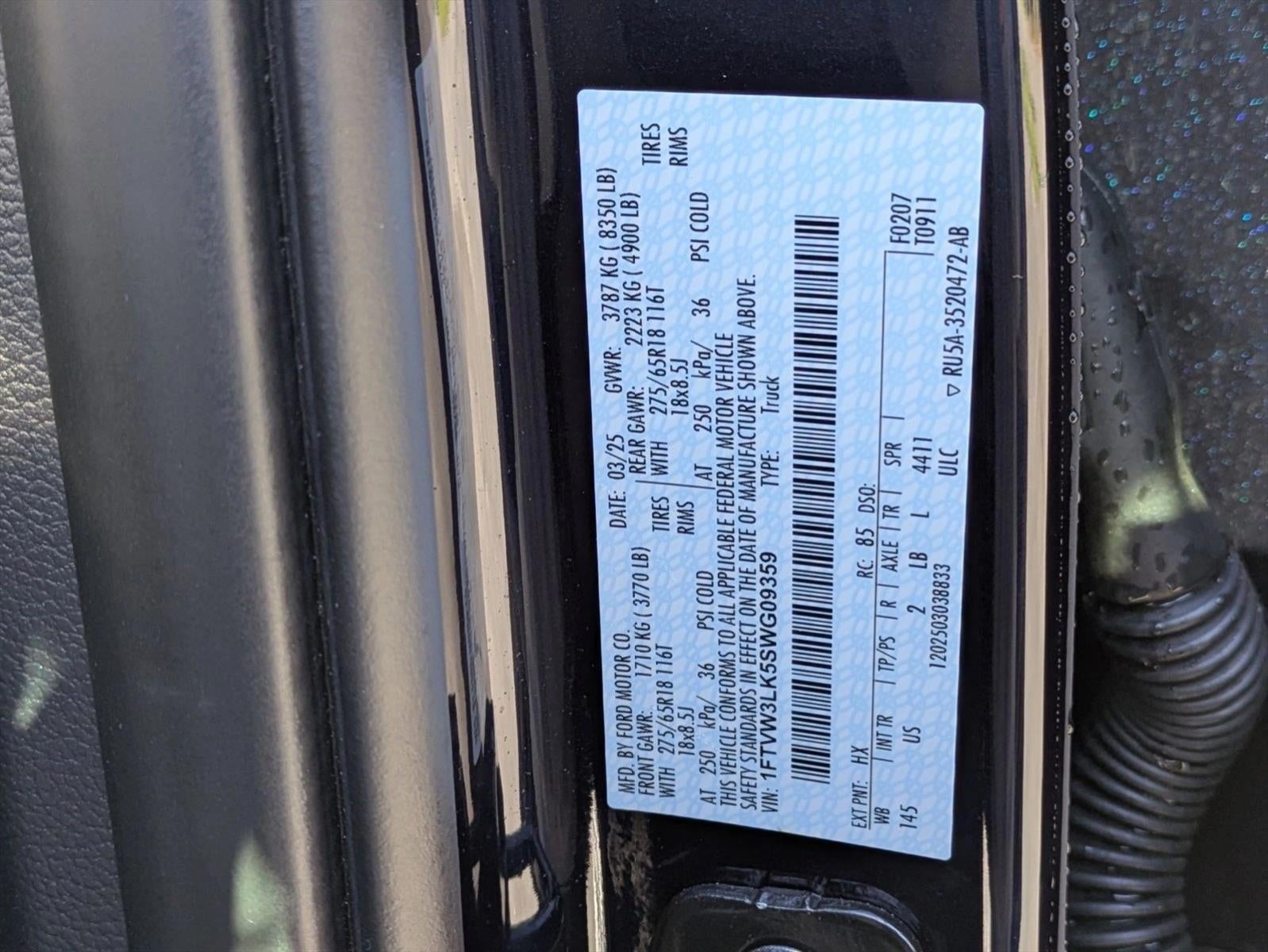 2025 Ford F-150 Lightning XLT 4WD SuperCrew 5.5' Box