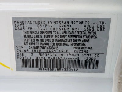 2024 Nissan Sentra SR CVT