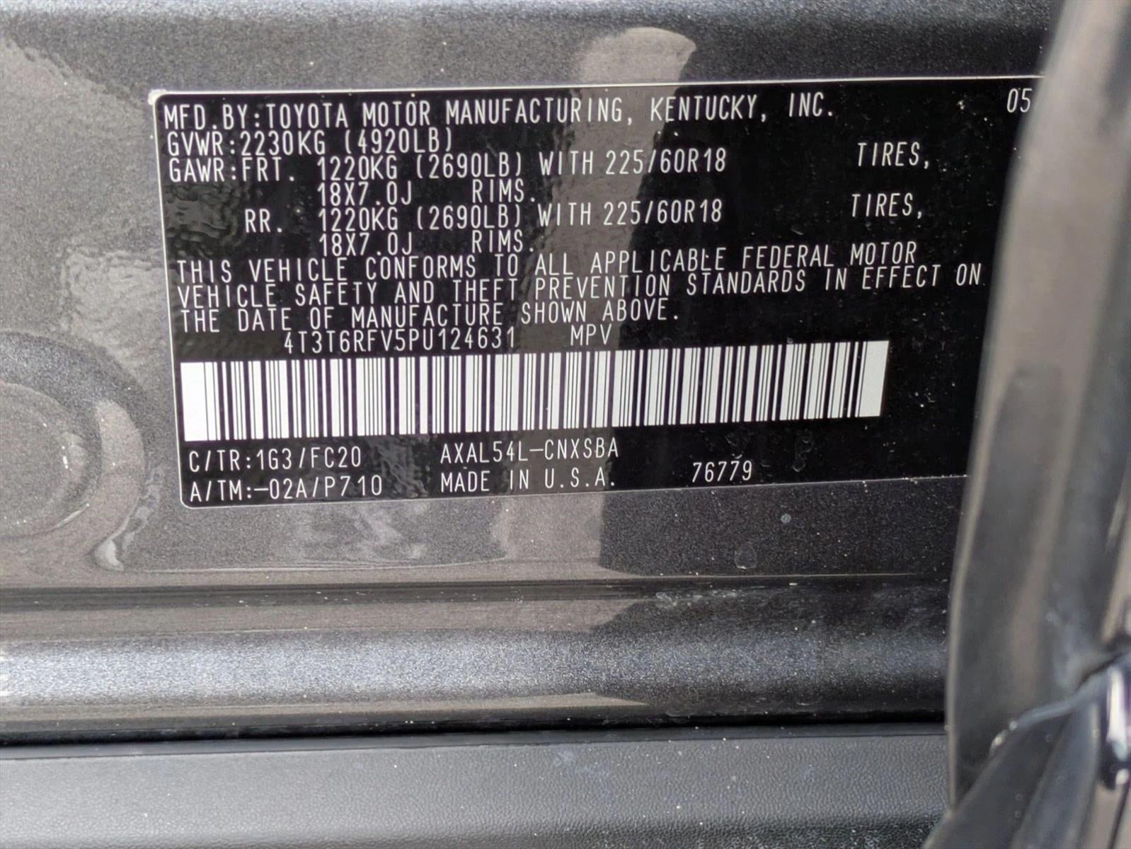 2023 Toyota RAV4 Hybrid SE AWD (Natl)