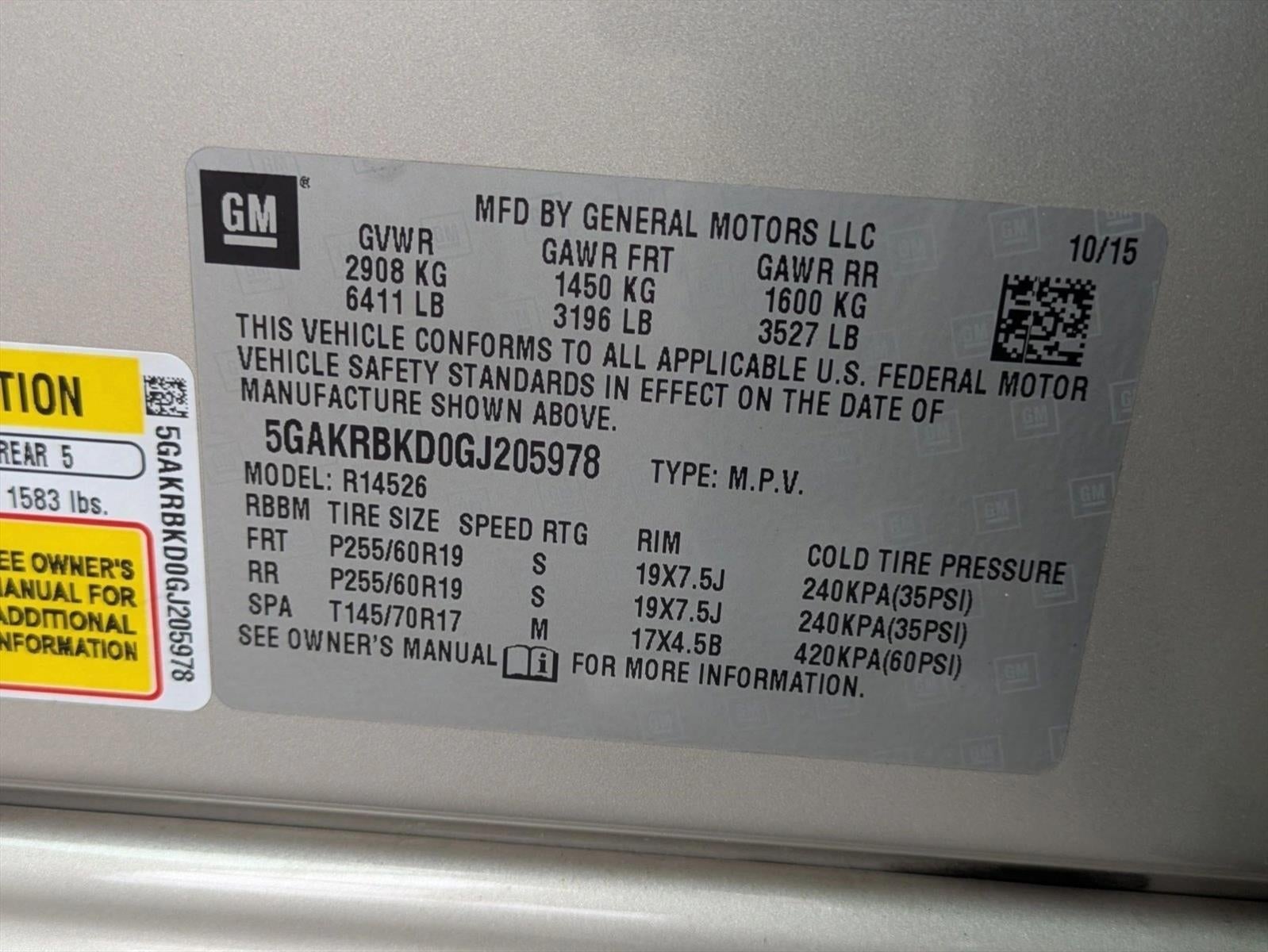 2016 Buick Enclave Leather FWD