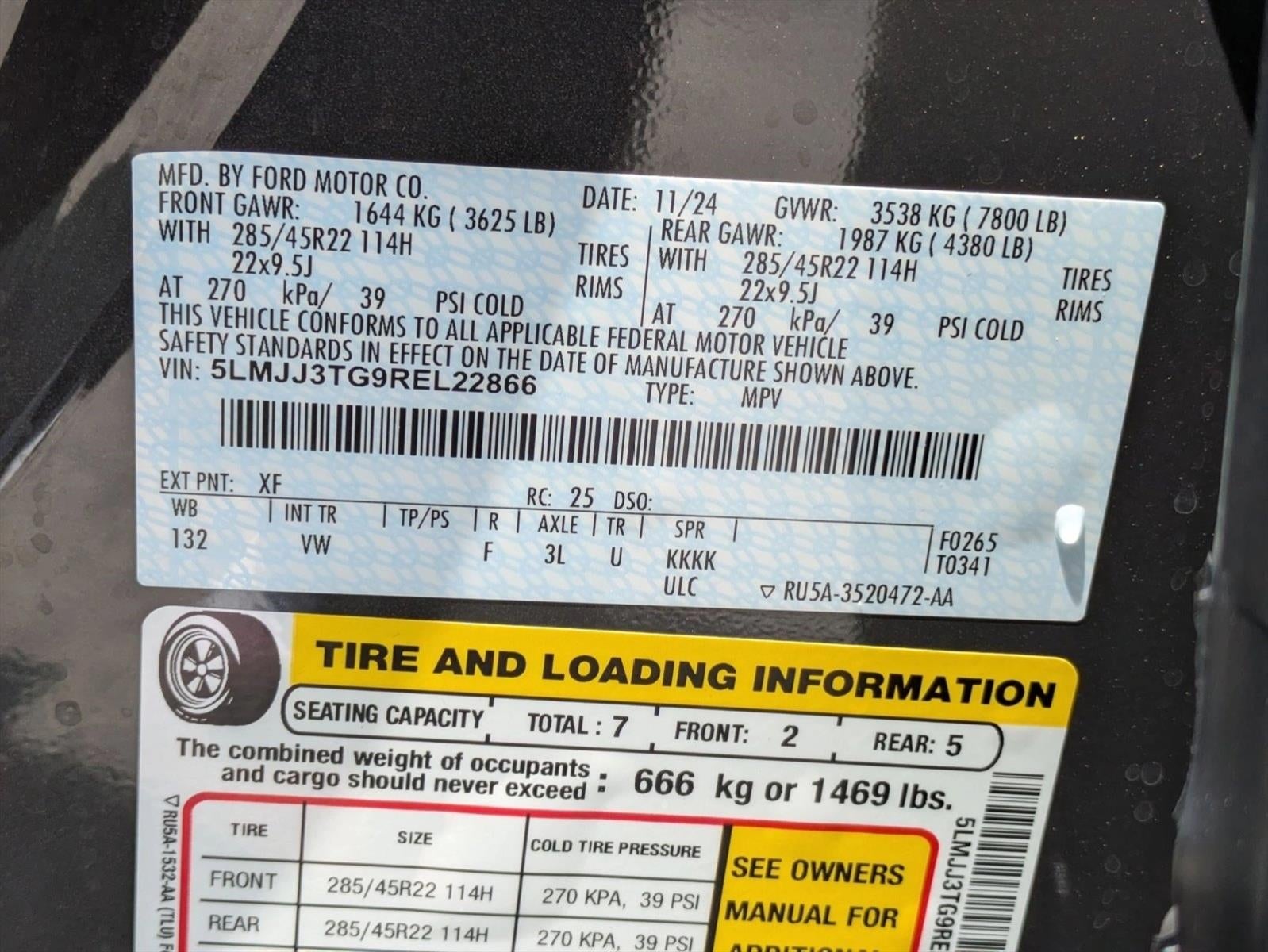 2024 Lincoln Navigator L Black Label 4x4