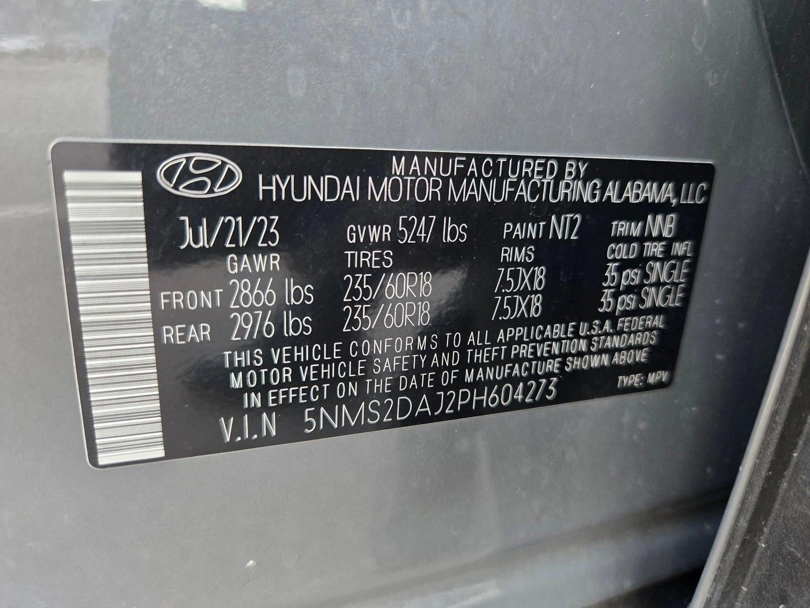 2023 Hyundai SANTA FE SEL AWD