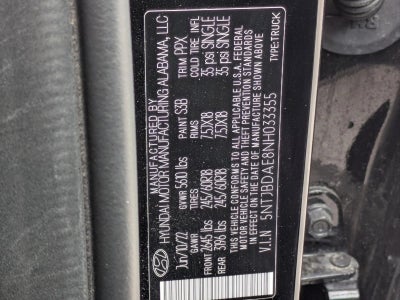 2022 Hyundai SANTA CRUZ SEL AWD