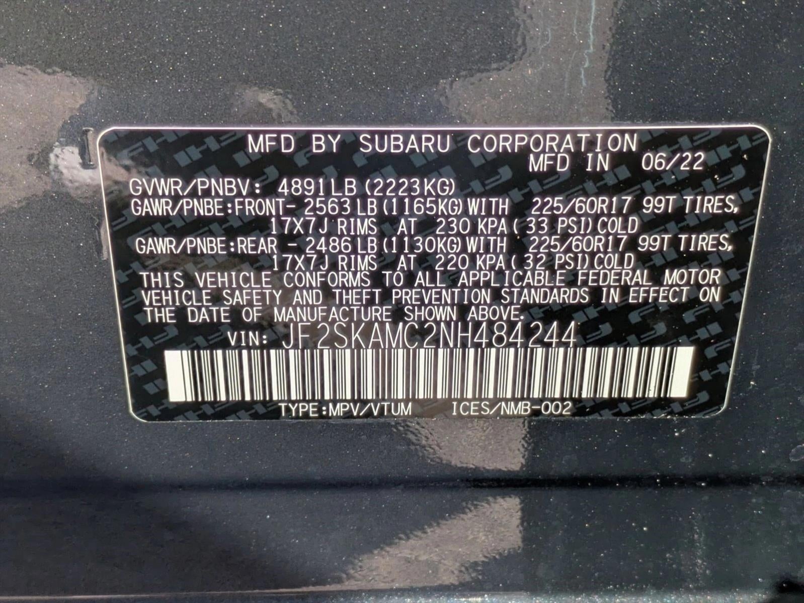 2022 Subaru Forester Wilderness CVT