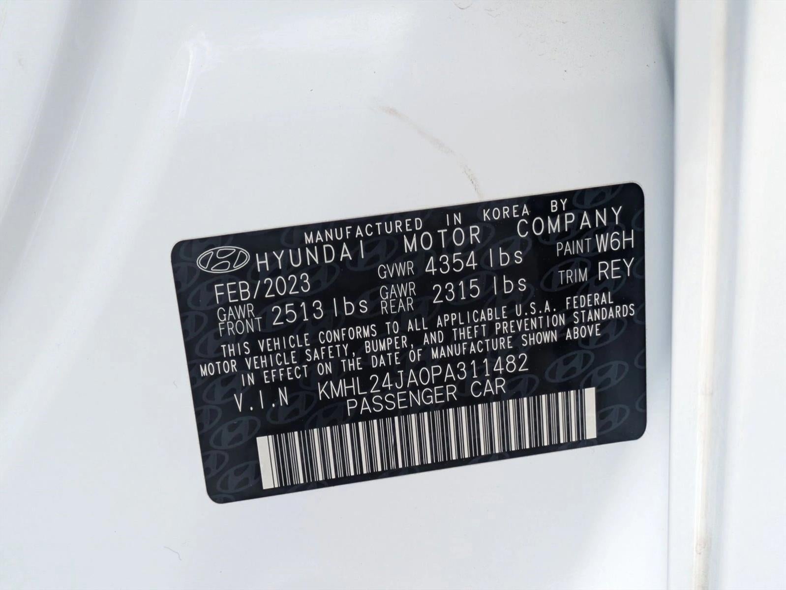 2023 Hyundai SONATA SE 2.5L