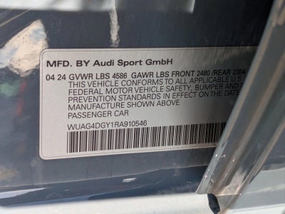 2024 Audi RS 3 2.5 TFSI