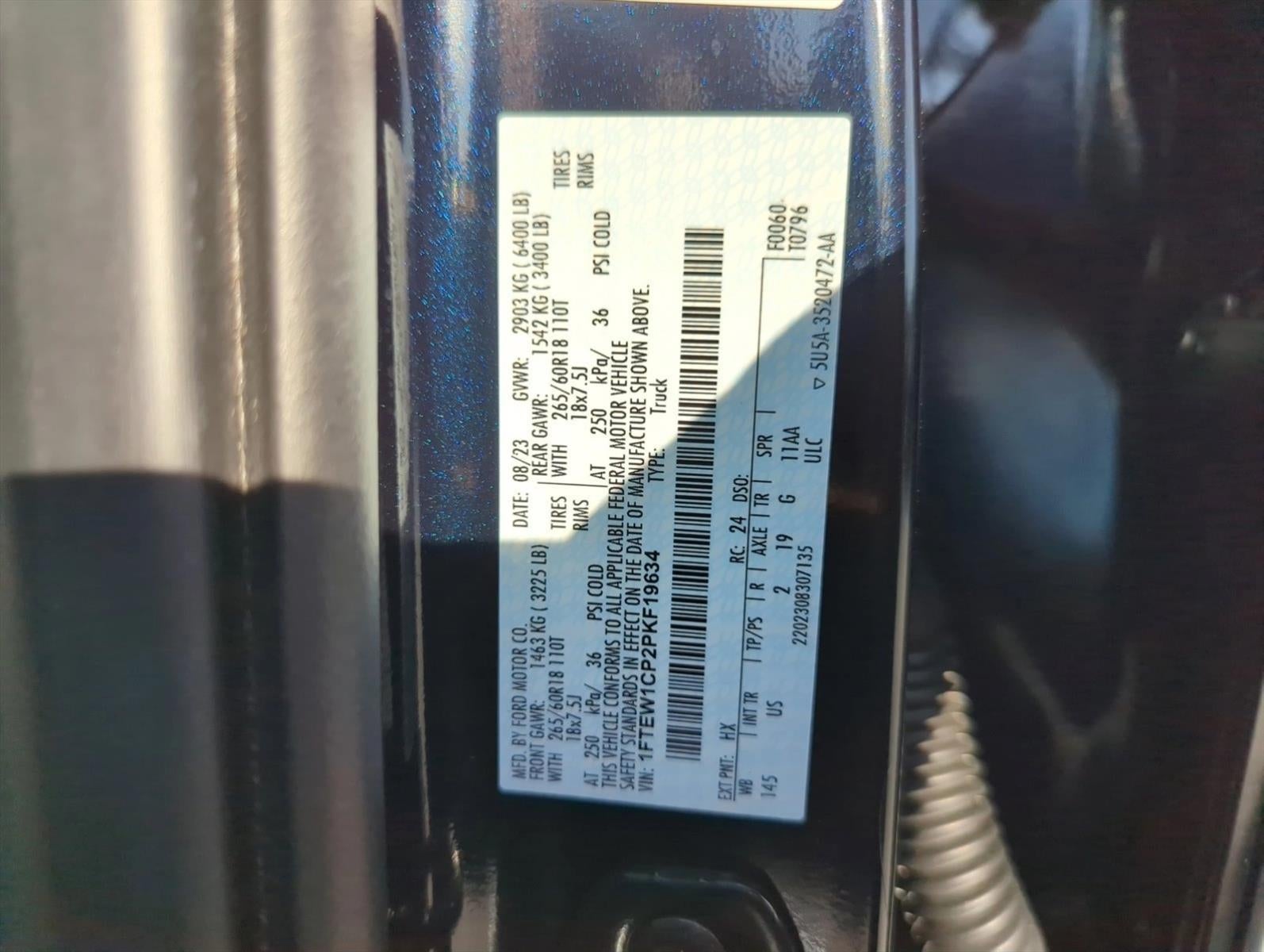 2023 Ford F-150 XLT 2WD SuperCrew 5.5' Box