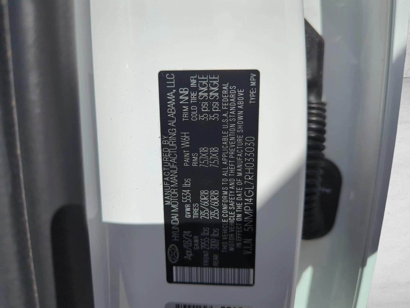 2024 Hyundai SANTA FE SE FWD