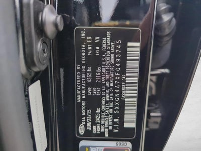 2015 Kia Optima 4dr Sdn EX