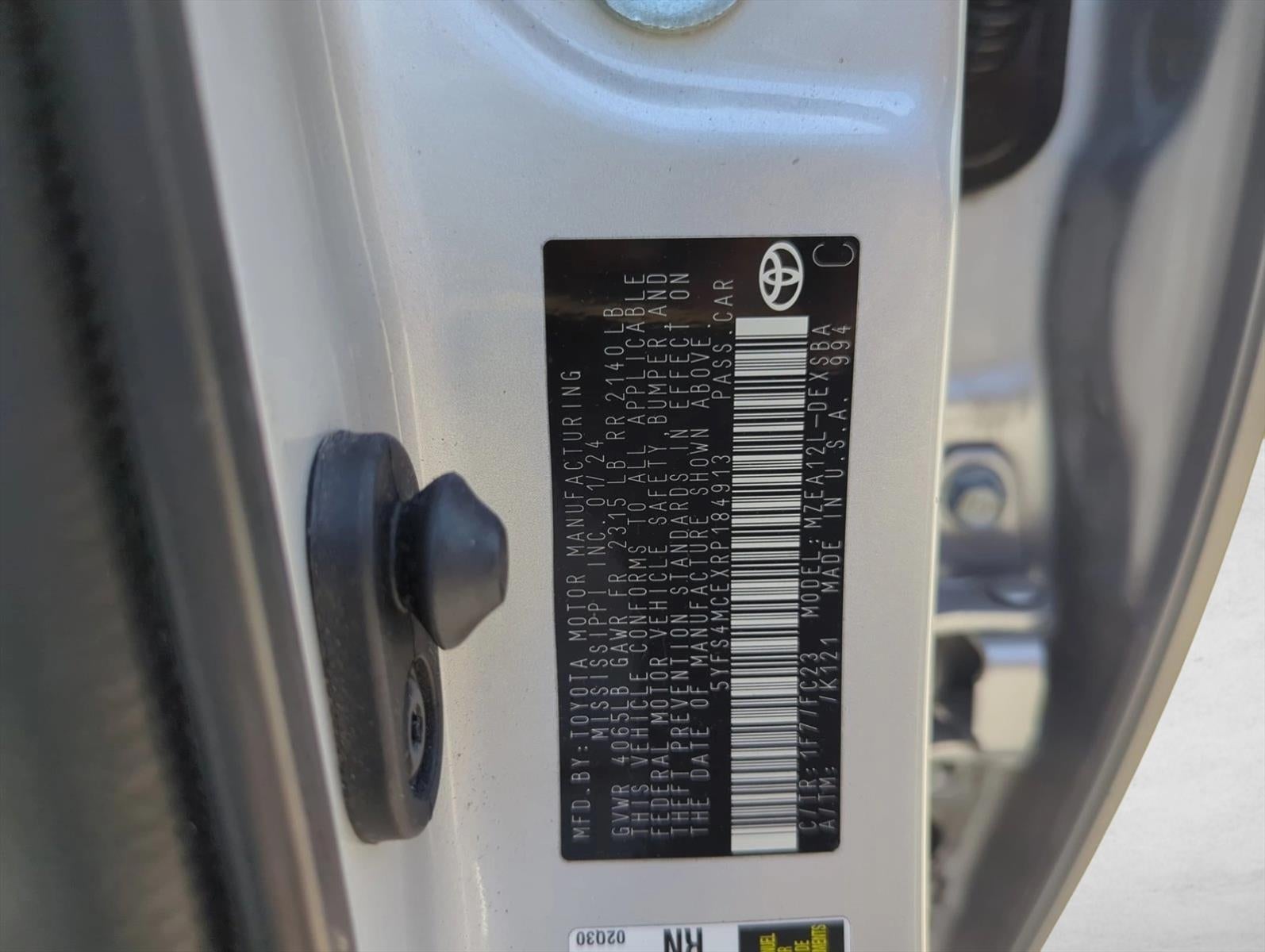 2024 Toyota Corolla SE CVT (Natl)