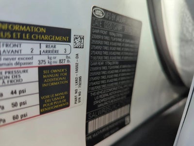 2020 Land Rover Range Rover Sport Turbo i6 MHEV HSE