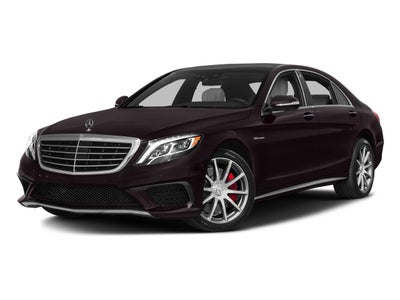 2017 Mercedes-Benz S-Class AMG® S 63 4MATIC® Sedan