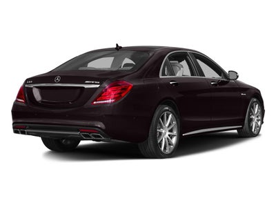2017 Mercedes-Benz S-Class AMG® S 63 4MATIC® Sedan