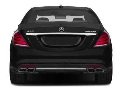 2017 Mercedes-Benz S-Class AMG® S 63 4MATIC® Sedan