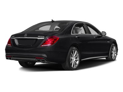 2017 Mercedes-Benz S-Class AMG® S 63 4MATIC® Sedan
