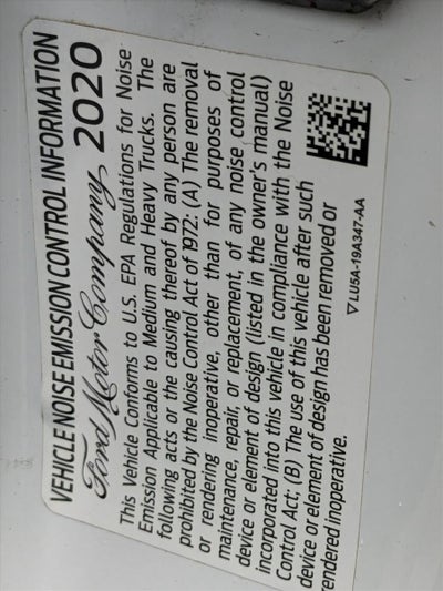 2020 Ford Transit Chassis T-350 RWD DRW 138" WB 10360 GVWR