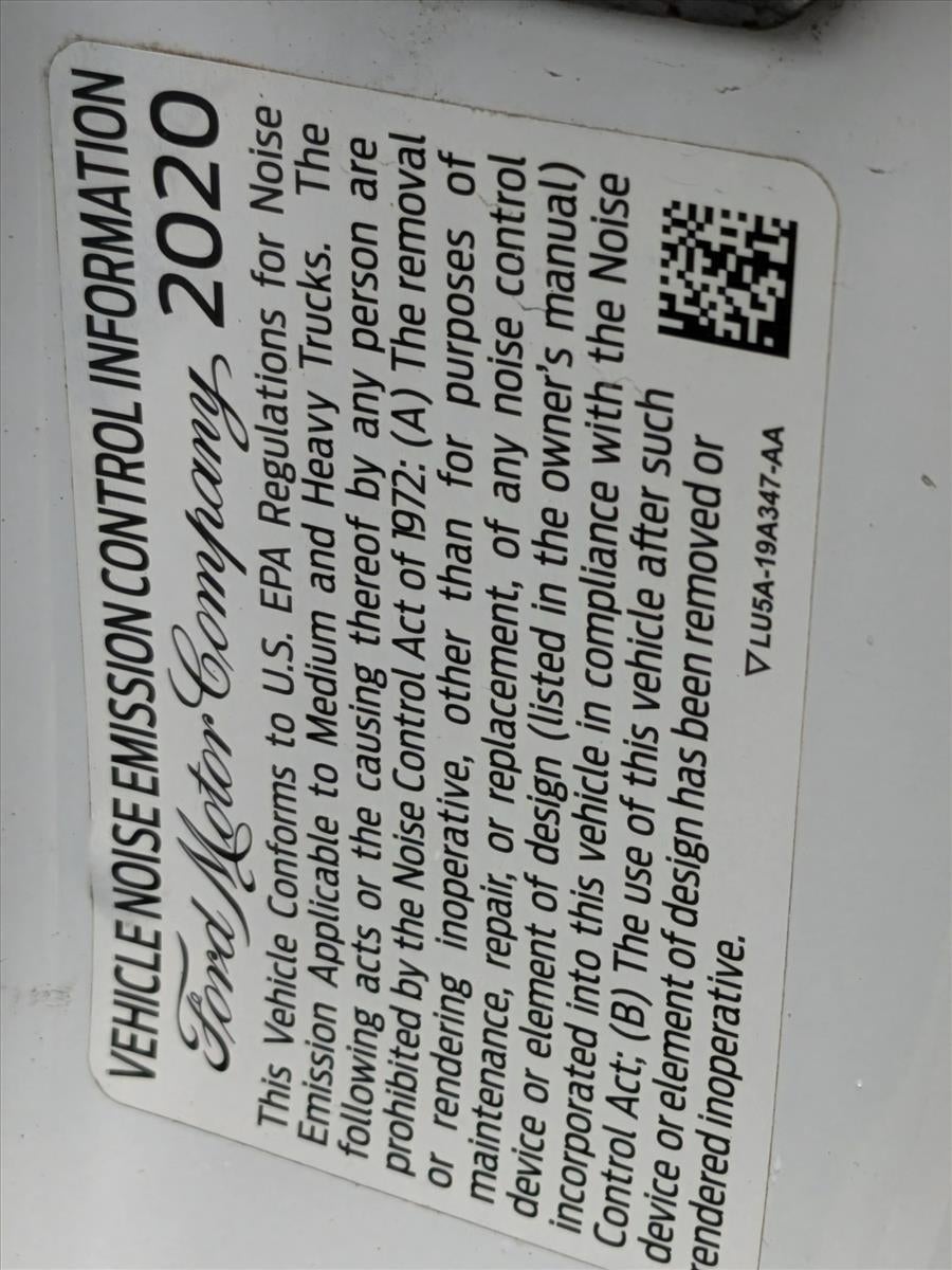 2020 Ford Transit Chassis T-350 RWD DRW 138" WB 10360 GVWR