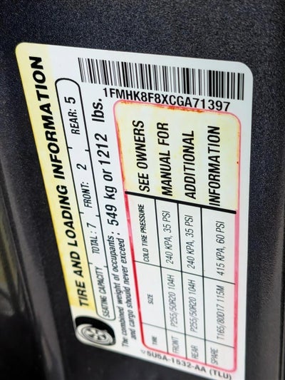 2012 Ford Explorer 4WD 4dr Limited