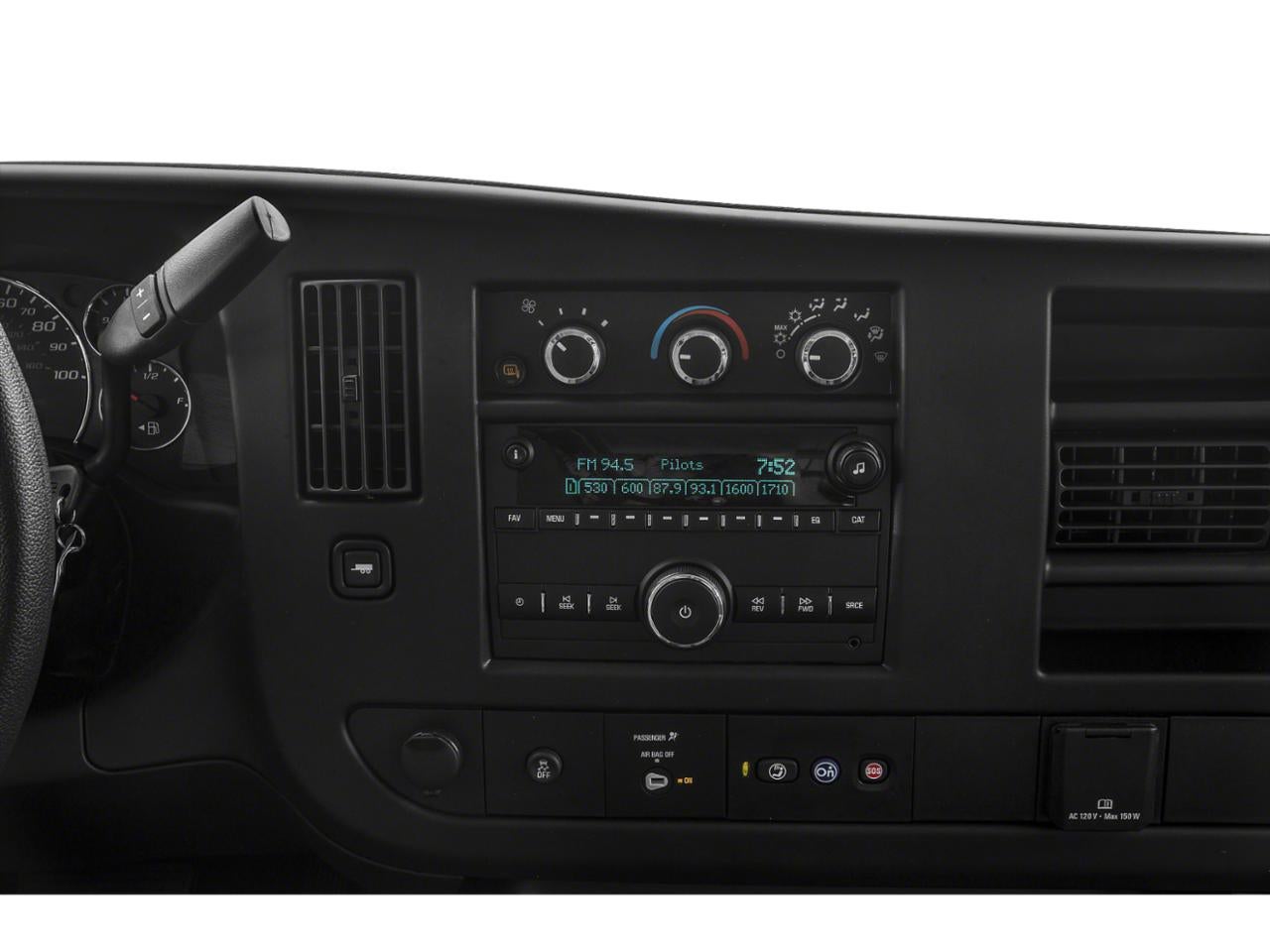 2020 Chevrolet Express Cargo Van 2500 Extended Wheelbase Rear-Wheel Drive