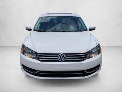 2013 Volkswagen Passat 4dr Sdn 2.5L Auto SE w/Sunroof PZEV