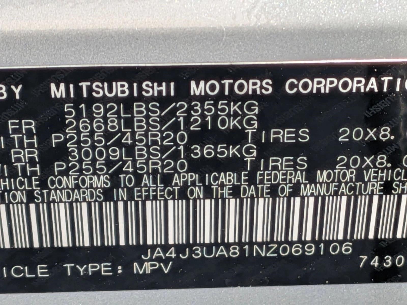 2022 Mitsubishi Outlander Black Edition FWD