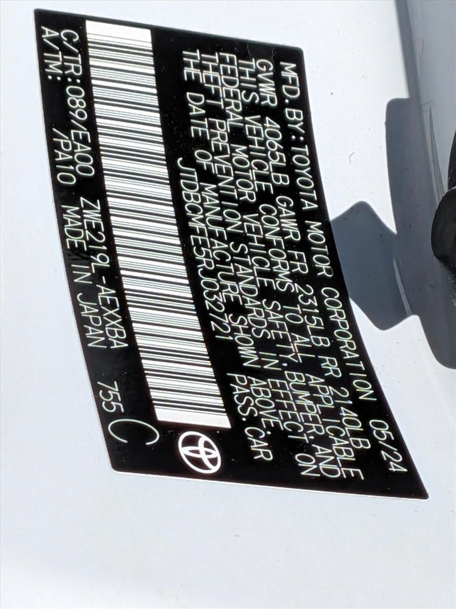 2024 Toyota Corolla Hybrid XLE FWD (Natl)