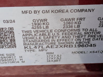 2024 Buick Envista FWD 4dr Preferred