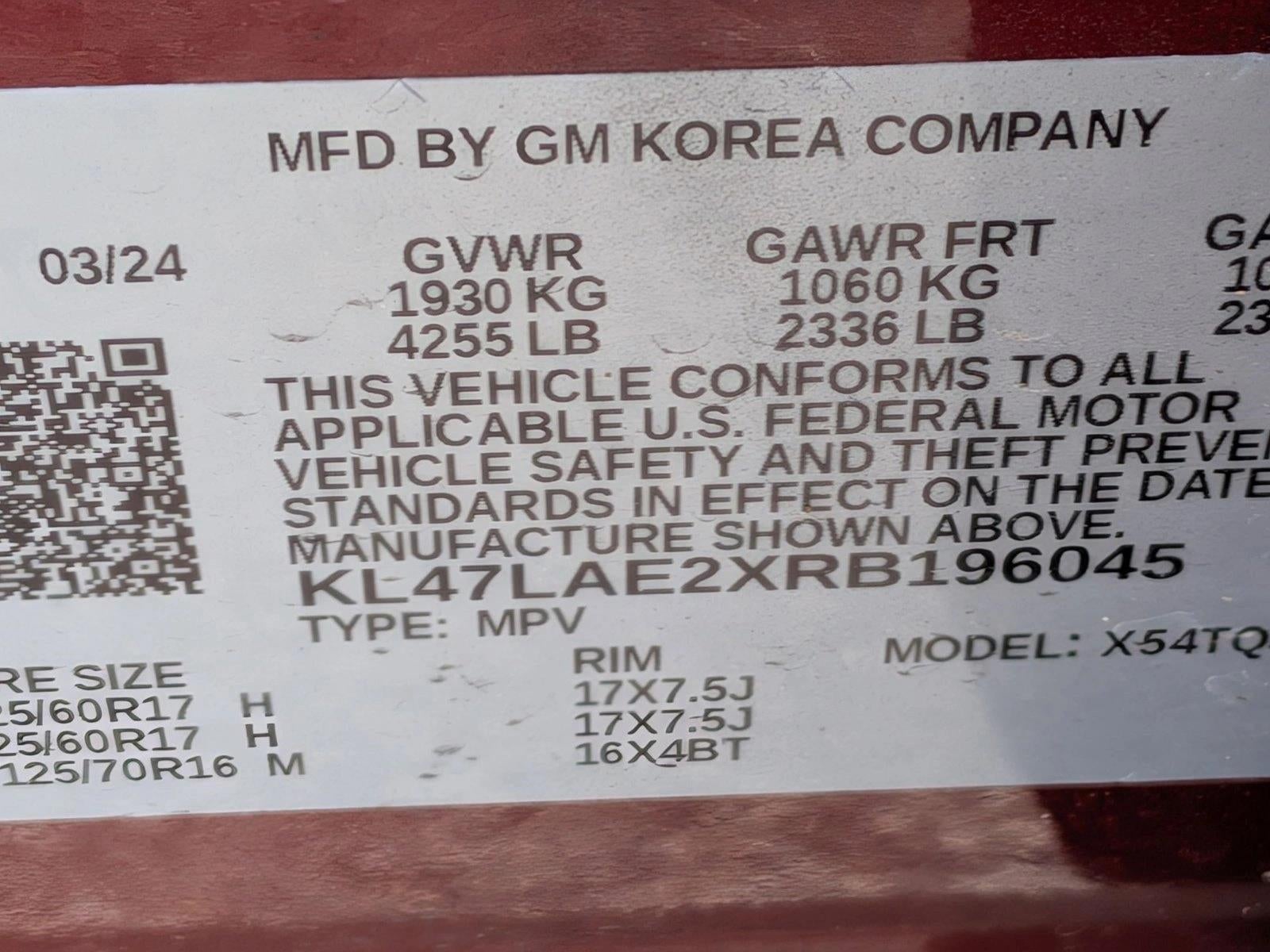 2024 Buick Envista FWD 4dr Preferred